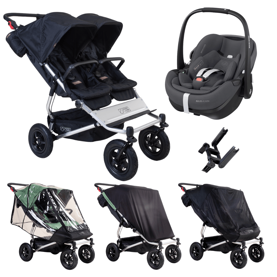 mountain buggy maxi cosi Mountain Buggy® duet™ + Maxi-Cosi Pebble 360 Pro² Travel System Bundle – babycity