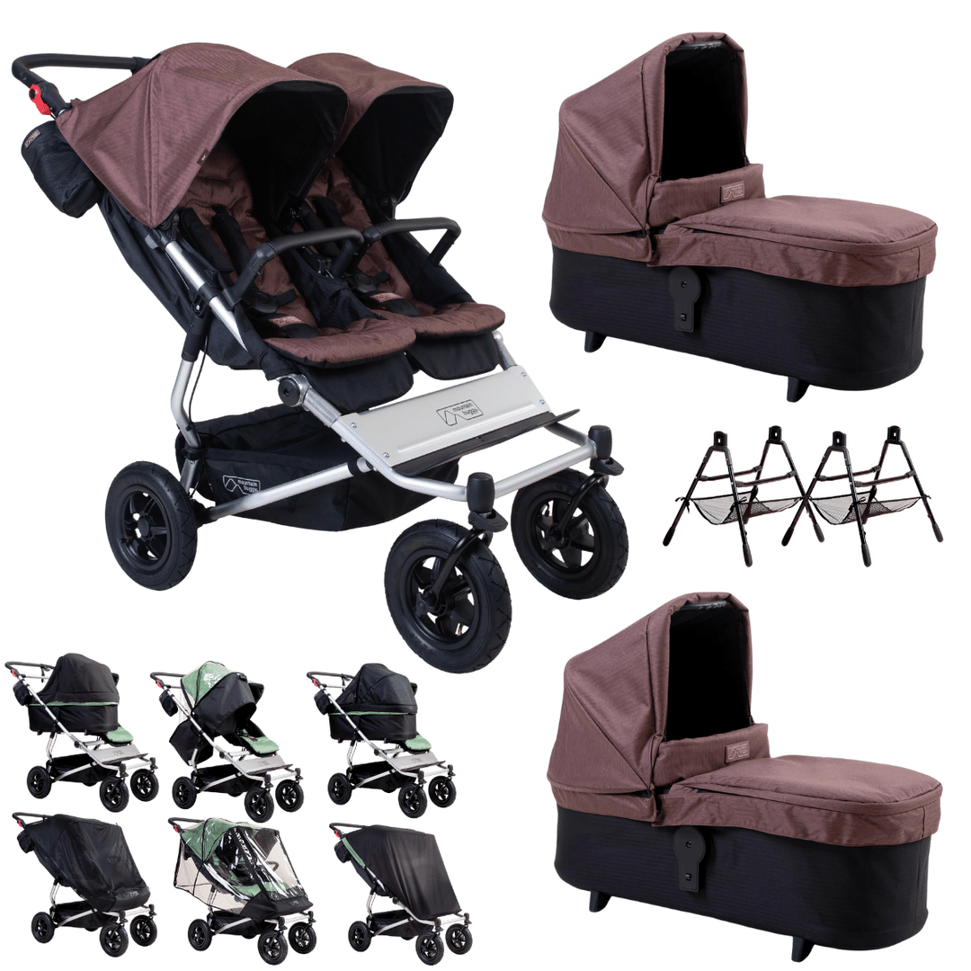 Mountain Buggy® duet™ carrycot plus™ Twins Bundle