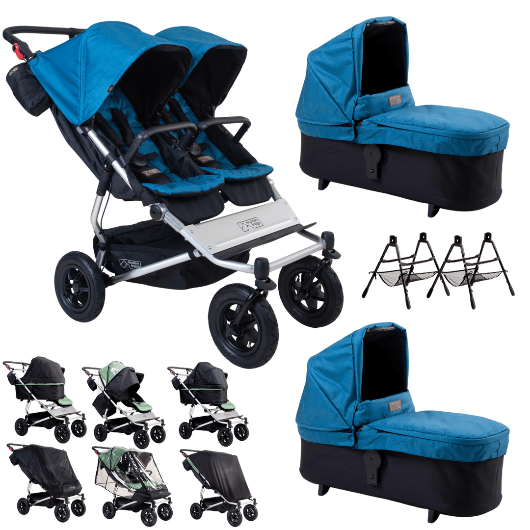 Mountain Buggy® duet™ carrycot plus™ Twins Bundle