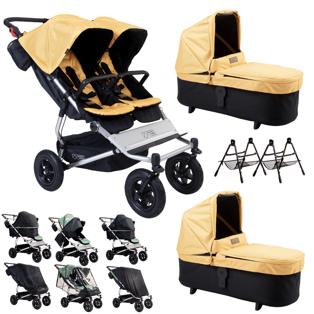 Mountain Buggy® duet™ carrycot plus™ Twins Bundle