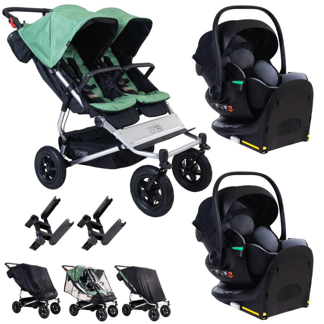 Mountain Buggy® duet™ Twins Travel System Bundle