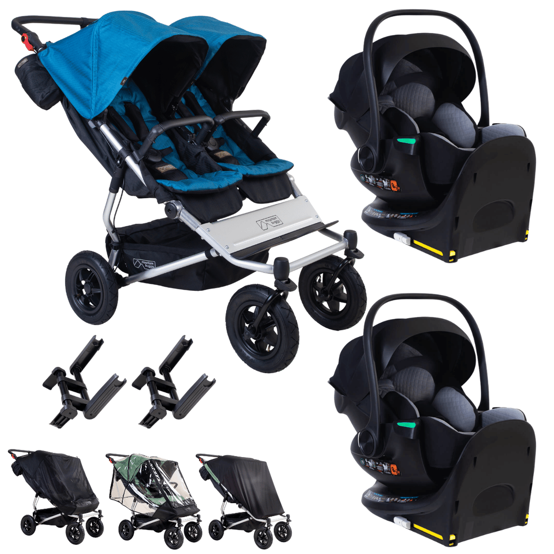 Mountain Buggy® duet™ Twins Travel System Bundle