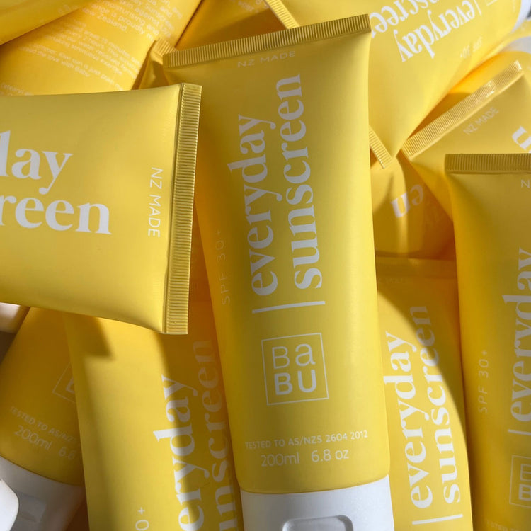 Babu Everyday Sunscreen from Babu NZ stock babycity