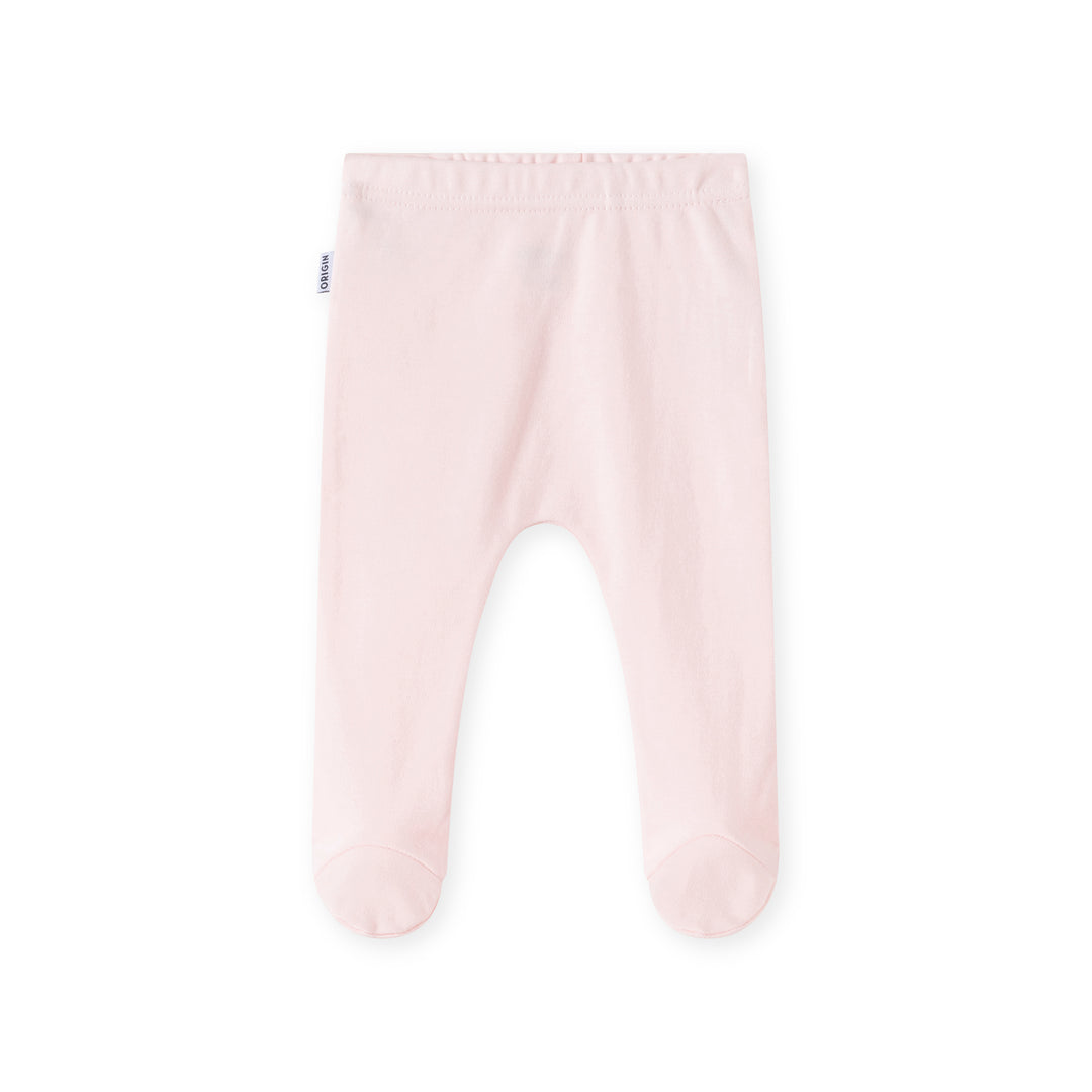 ORIGIN baby footed pants in solid pink