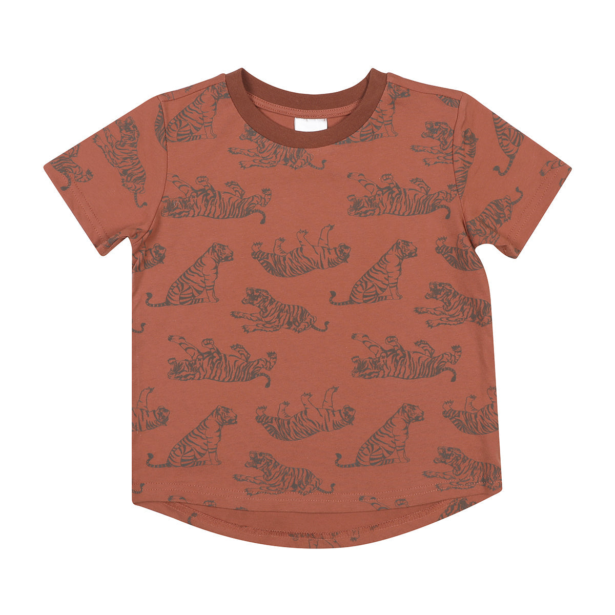 hi-hop Short Sleeve All-Over Print T-Shirt Tiger from hi-hop NZ stock babycity