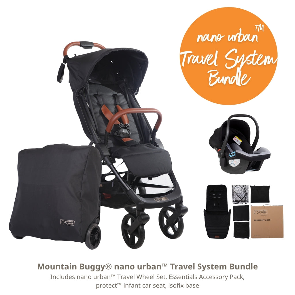 Mountain Buggy® nano urban™ Travel System Bundle