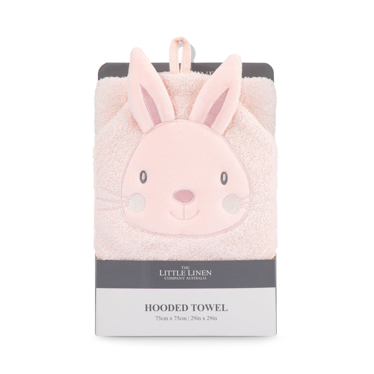Little Linen Character Hooded Towel Harvest Bunny from Little Linen NZ stock babycity