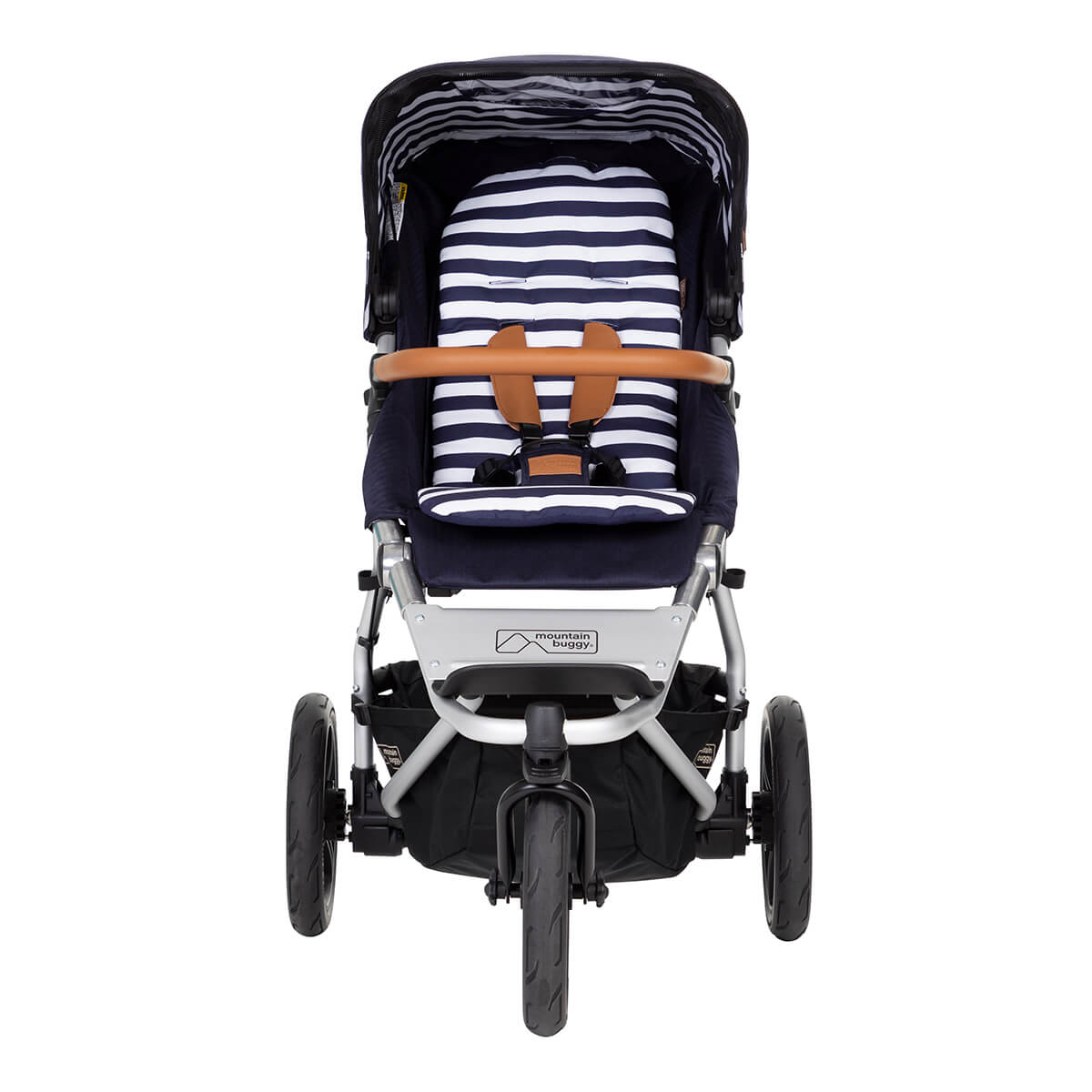 Mountain Buggy urban jungle luxury collection buggy front view_nautical