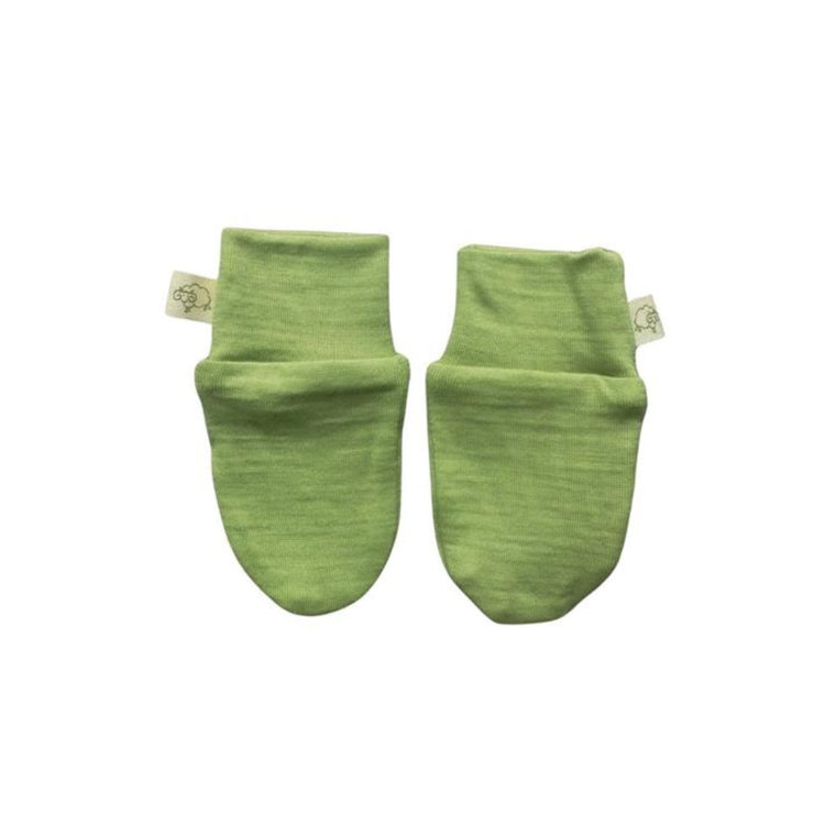 Mokopuna Merino Scratch Mitts Pistachio