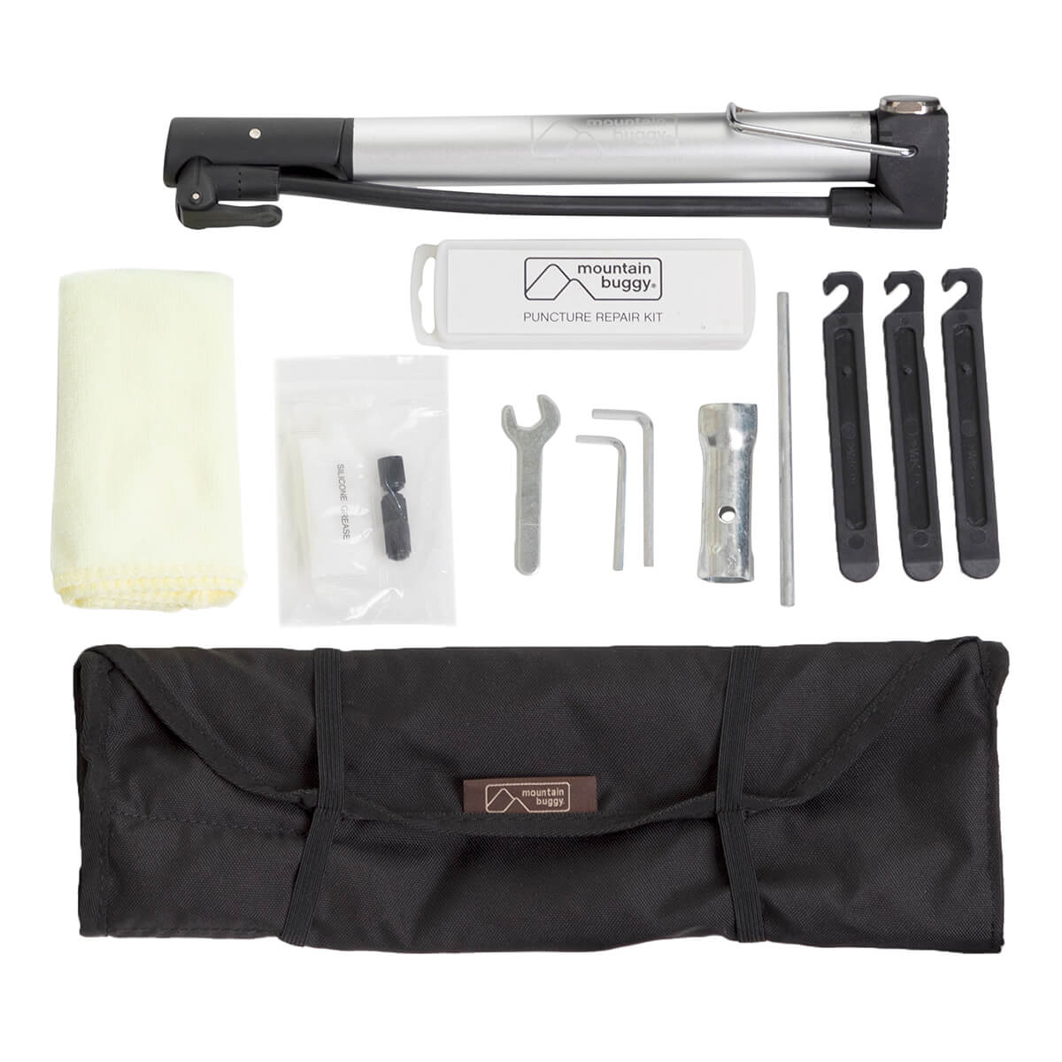Mountain Buggy Maintenance Kit Black from Mountain Buggy NZ stock babycity