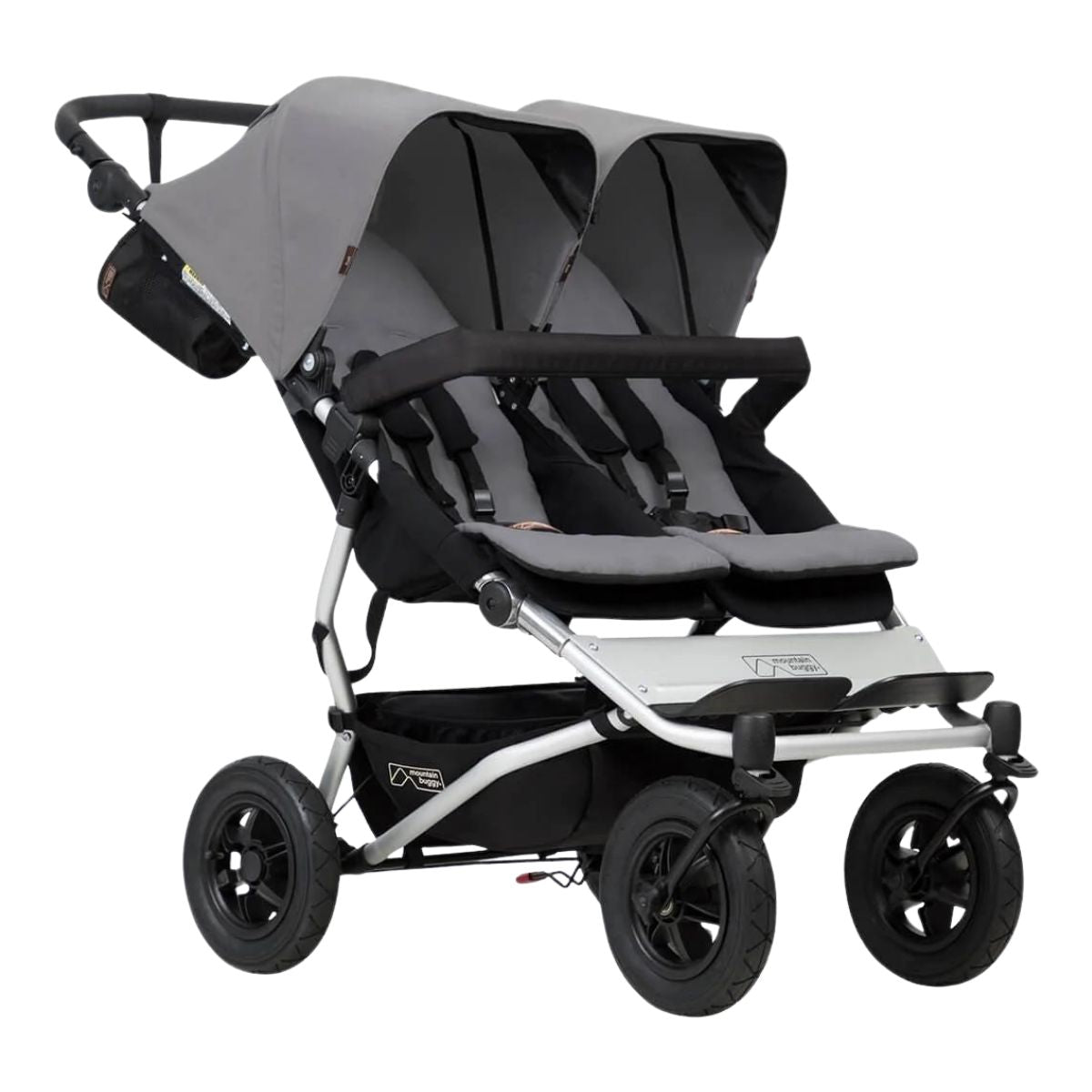 Mountain Buggy Duet Silver from Mountain Buggy NZ stock babycity
