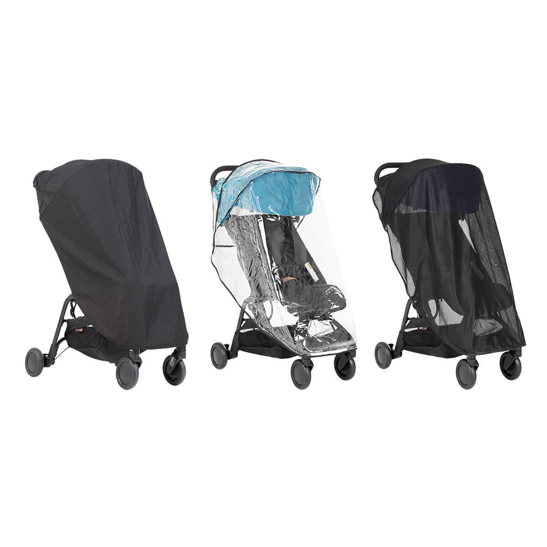 Mountain Buggy nano all weather coverset_teal