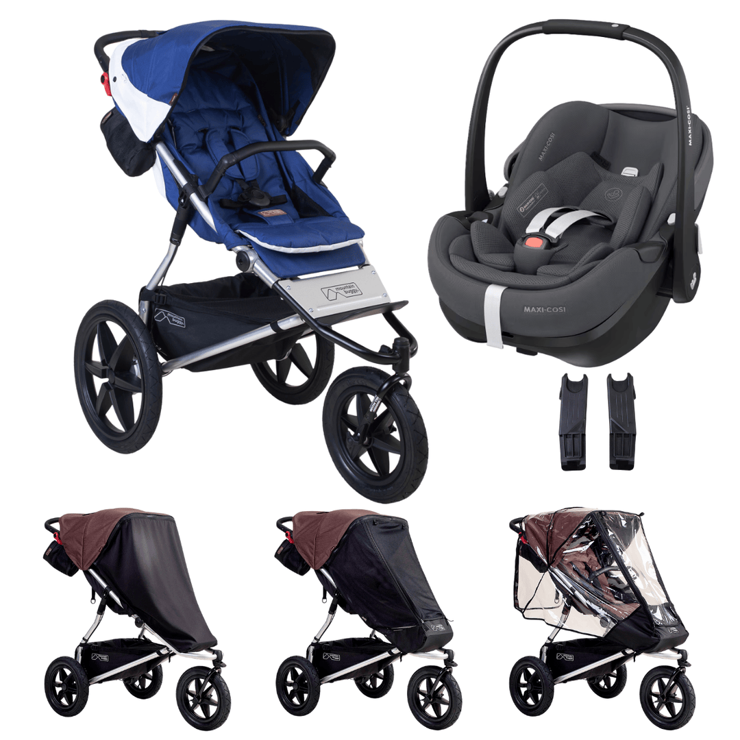 Mountain Buggy® terrain™ + Maxi-Cosi Pebble 360 Pro² Travel System Bundle
