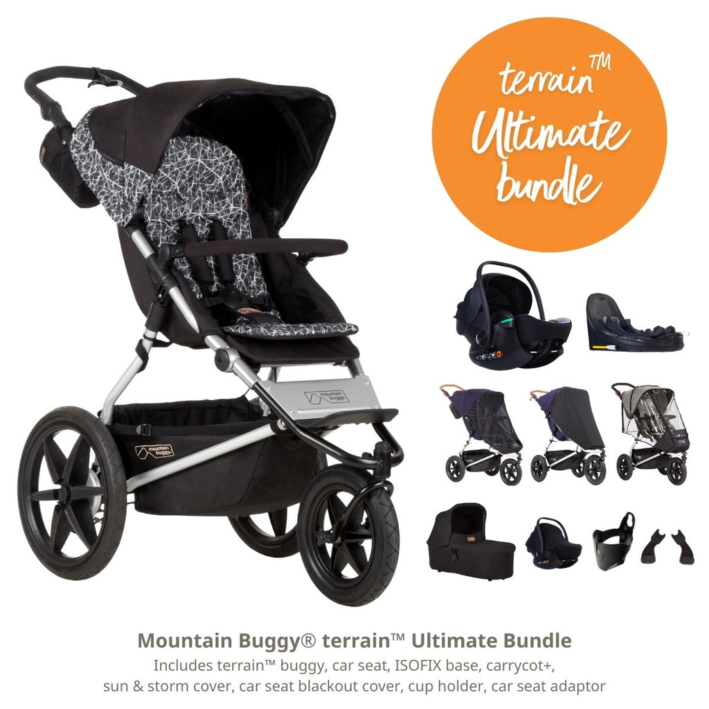 Buggy Parent Facing Seat Mountain Buggy Terrain Carrycot Parent