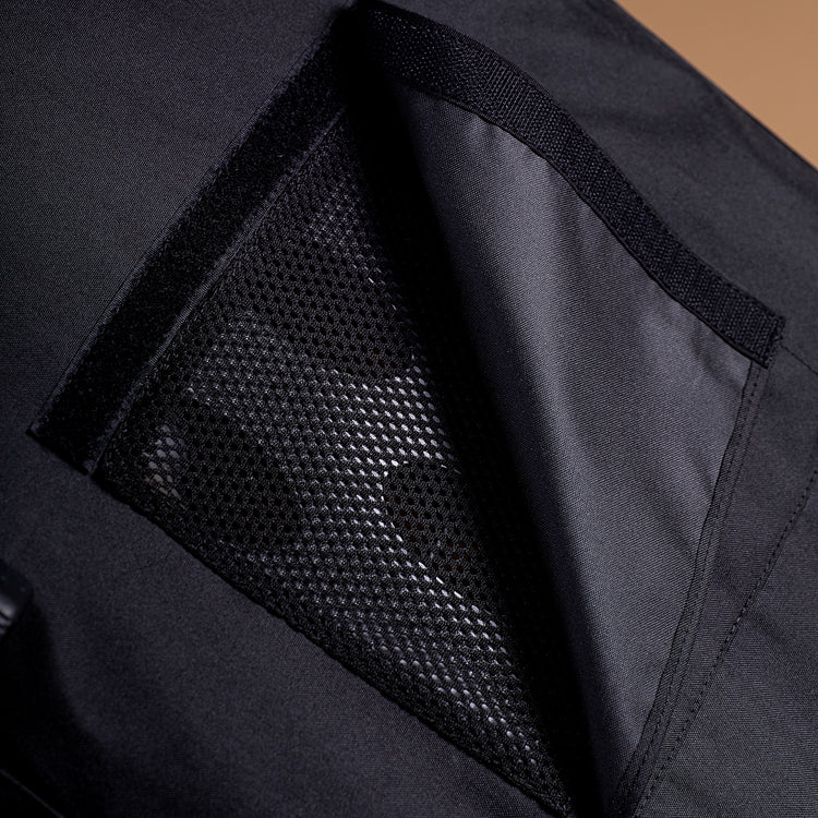 Close up shot of Mountain Buggy carry cot plus underneath mesh