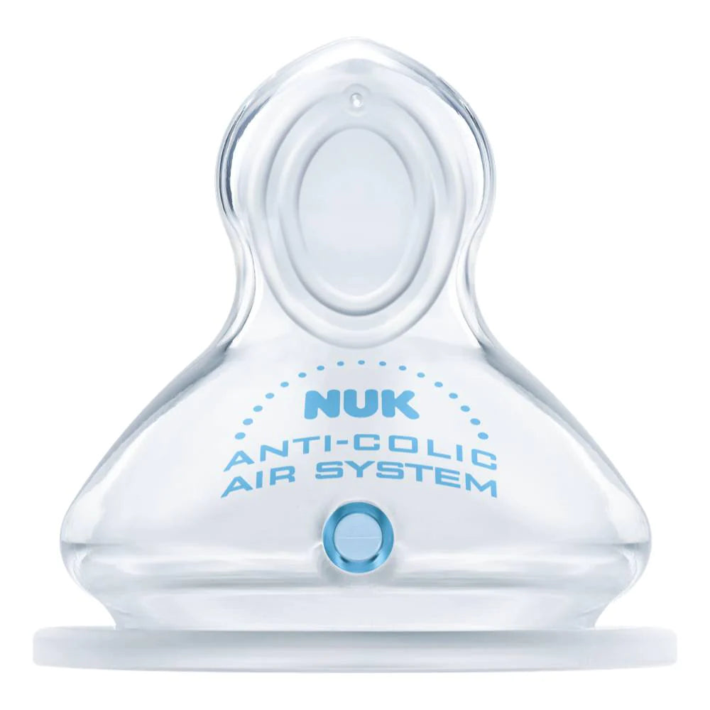 NUK First Choice Silicone Teat Size 2 Large - 2 Pack