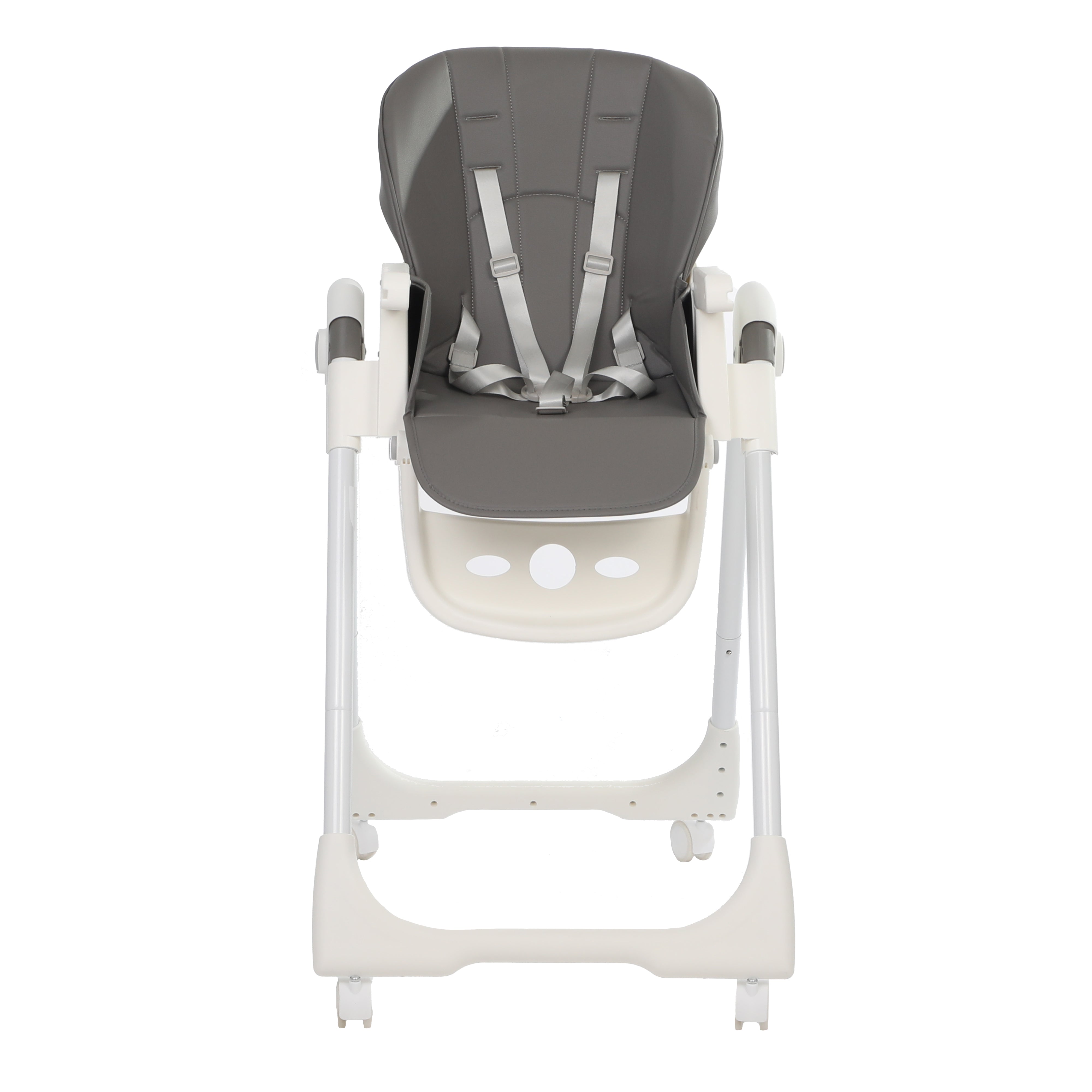 ORIGIN Marigold highchair front view full height without tray attached on white background