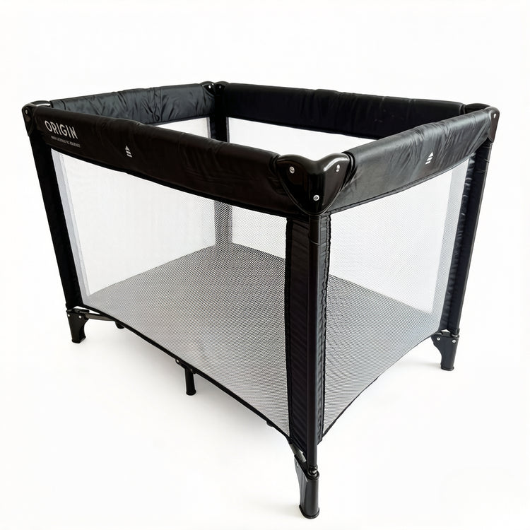 Angeld view of Origin Weka Portacot 