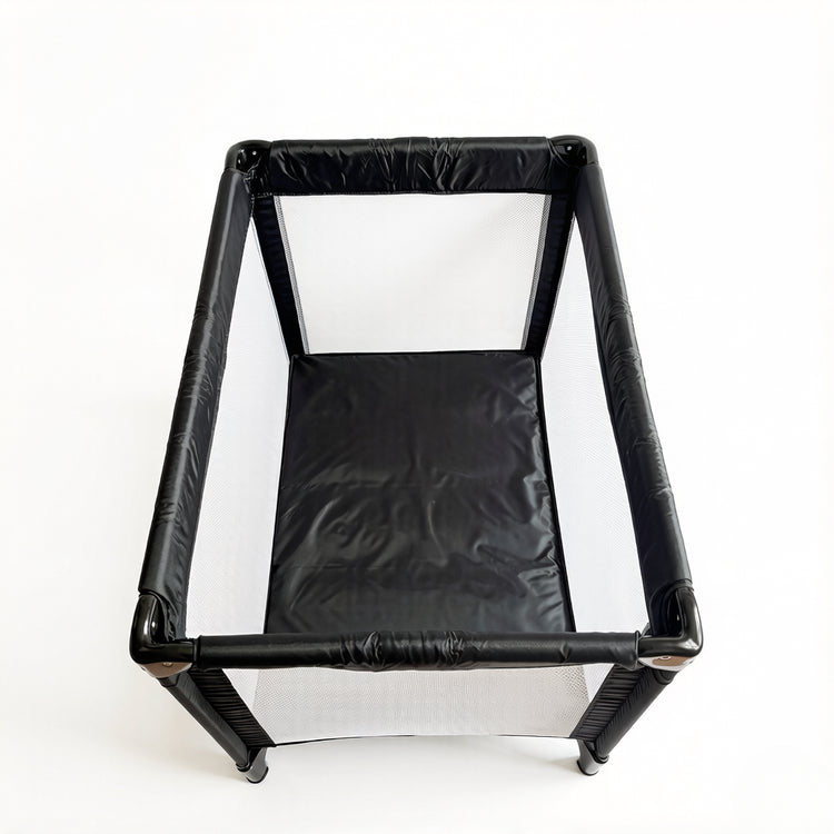 Top down view of ORIGIN Weka portacot