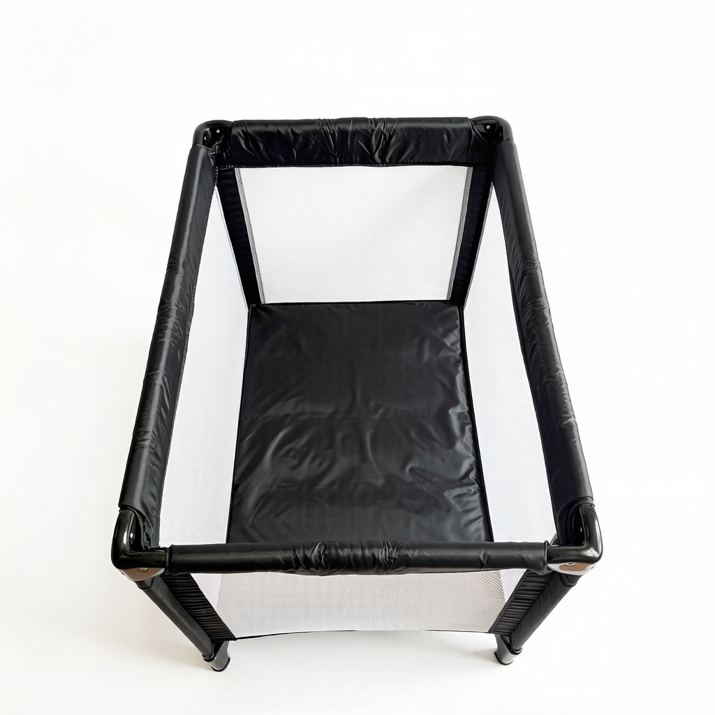 Top down view of ORIGIN Weka portacot