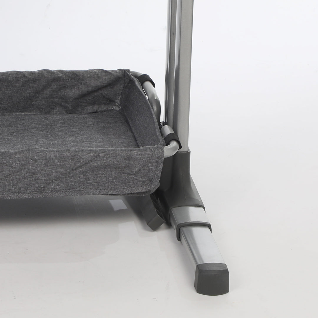 ORIGIN baby co-sleeper frame and support structure close-up