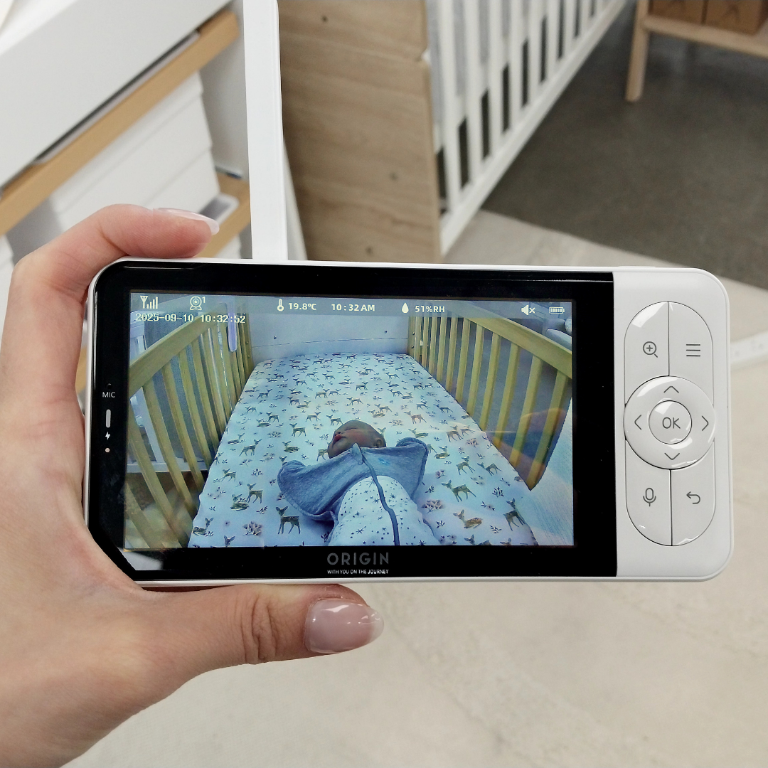 ORIGIN Wifi Phone Compatible 5" Baby Monitor from ORIGIN NZ stock babycity