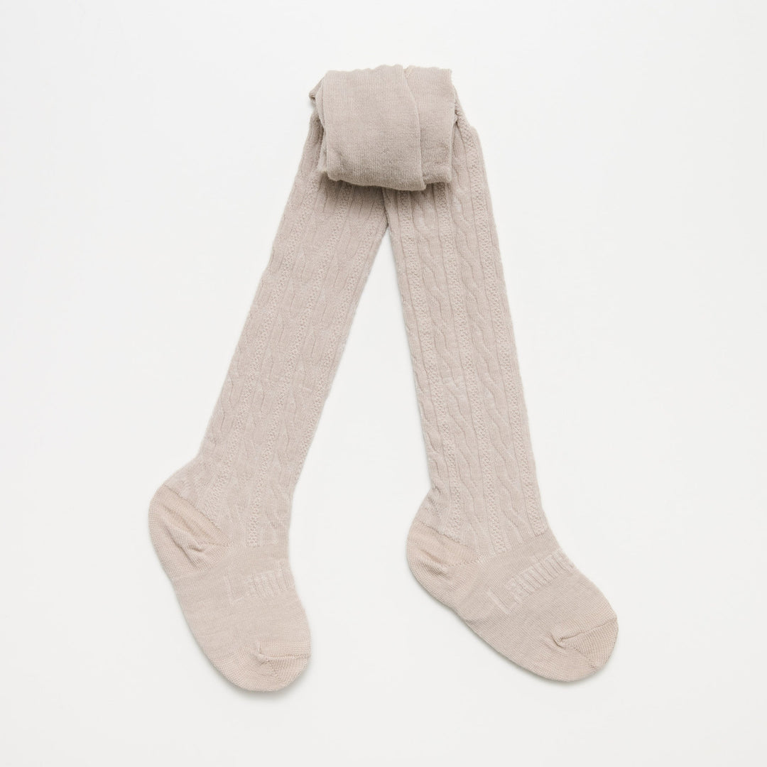 Lamington Merino Wool Cable Tights