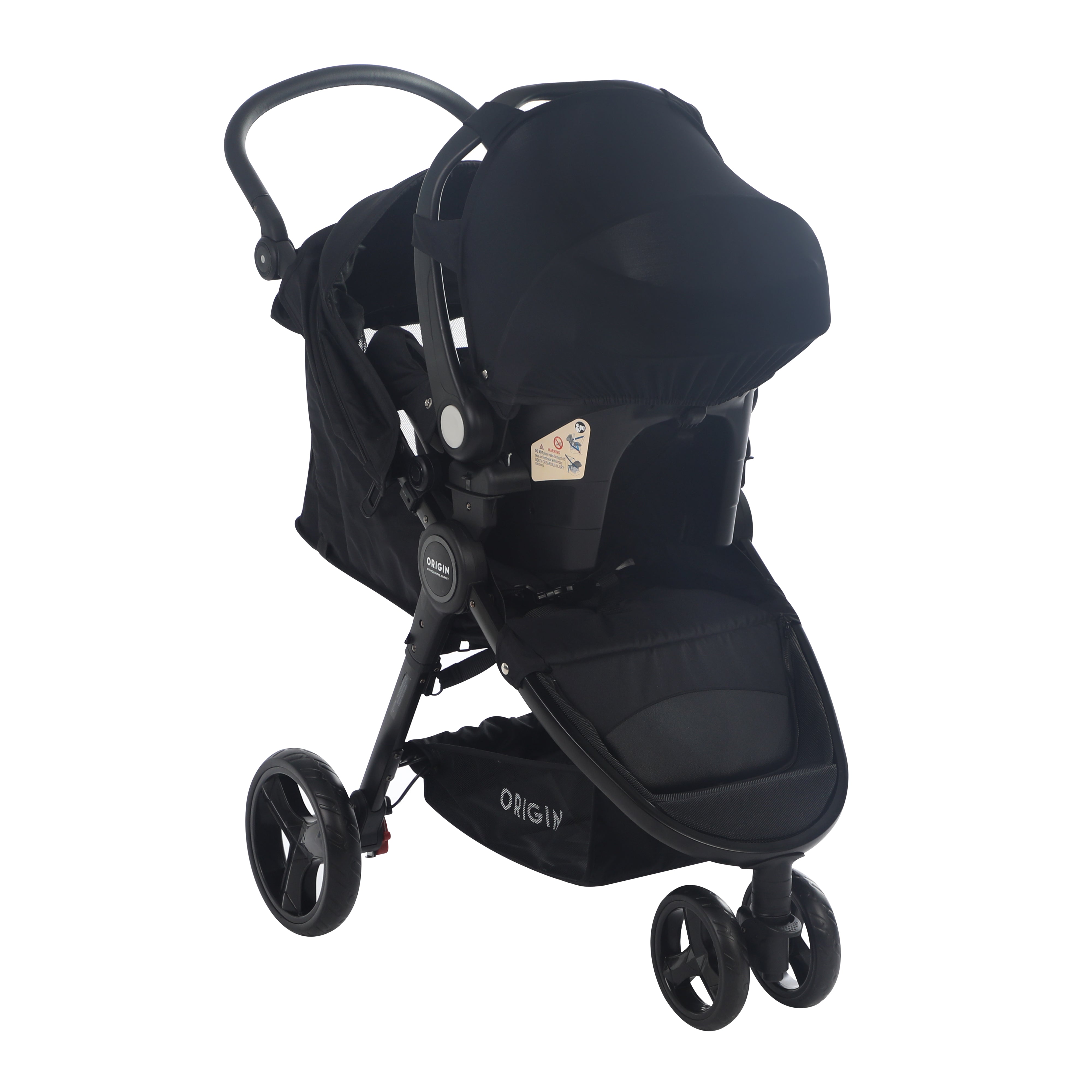 ORIGIN Falcon Buggy & Capsule Travel System Black from ORIGIN NZ stock babycity
