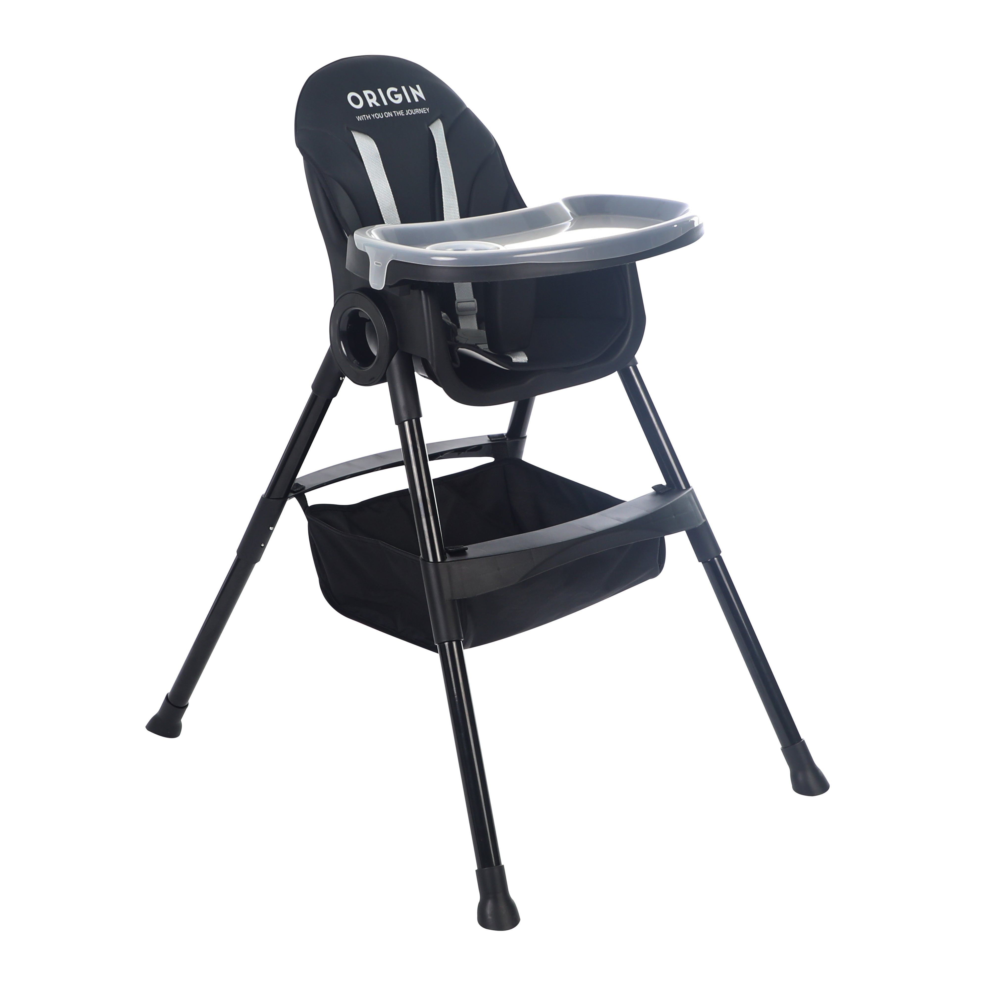 ORIGIN Manuka Highchair Black from ORIGIN NZ stock babycity