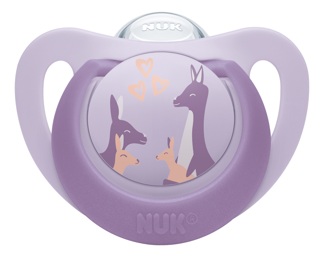 NUK First Choice Night Soothers 6-18mths 2pk