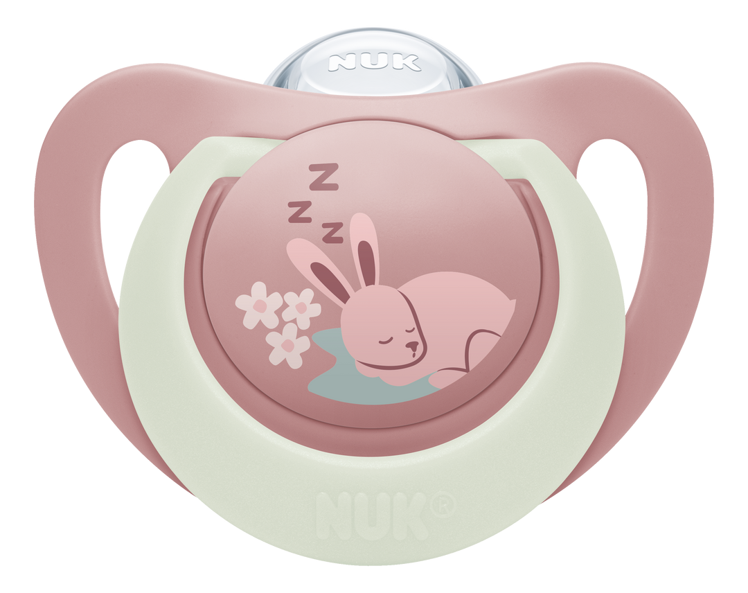 NUK First Choice Night Soothers 18-36mths 2pk