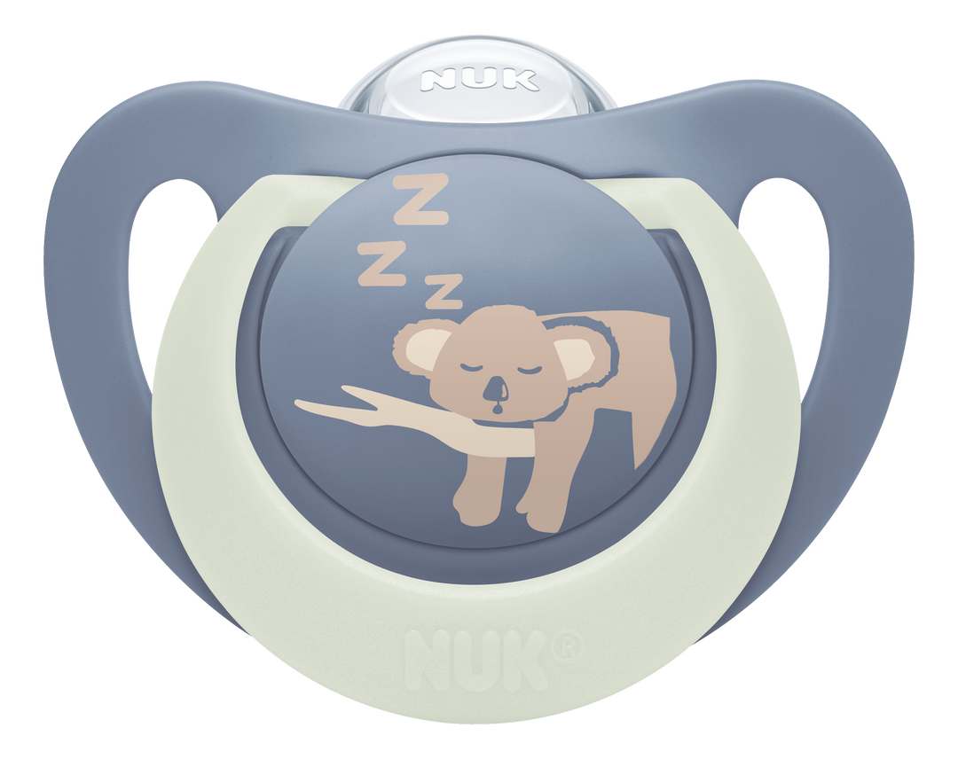 NUK First Choice Night Soothers 18-36mths 2pk
