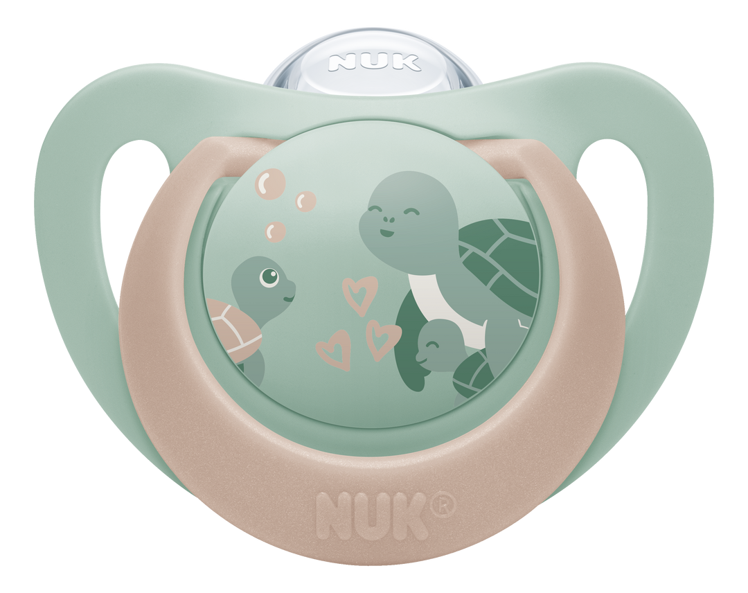 NUK First Choice Night Soothers 6-18mths 2pk