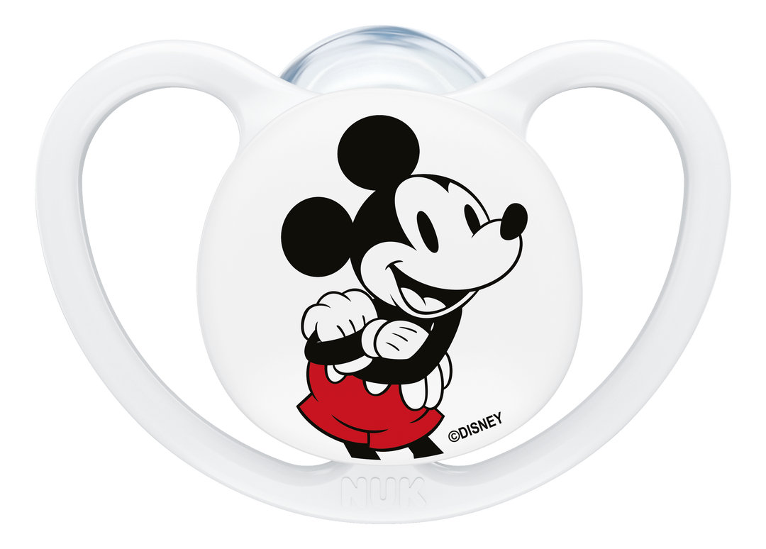 NUK Perfect Match Air Mickey Soothers 6-18mths 2pk