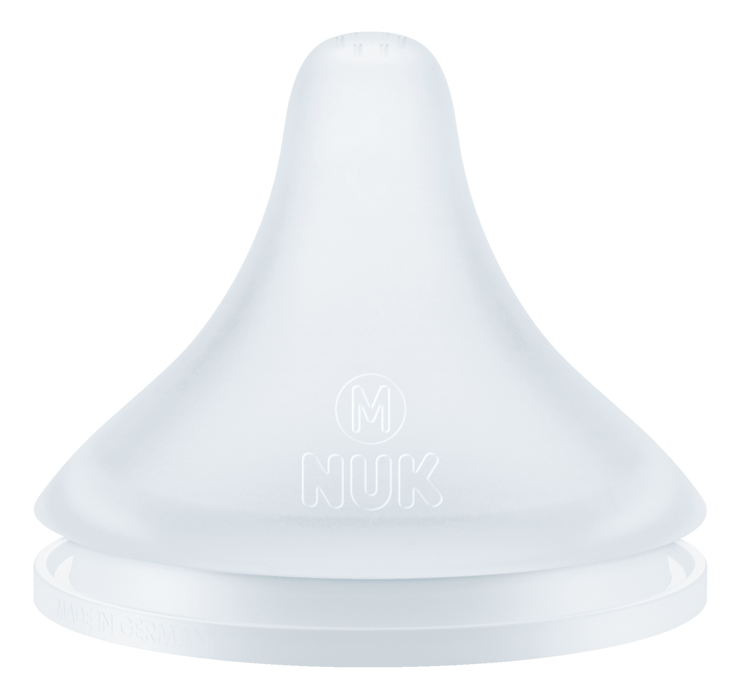 NUK Perfect Match Silicone Teats 3m+ medium hole - 2pk