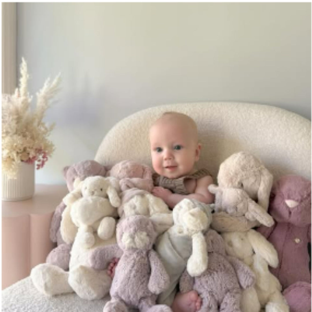 Snuggle Bunnies - Sleeping Penelope - Blush 20cm