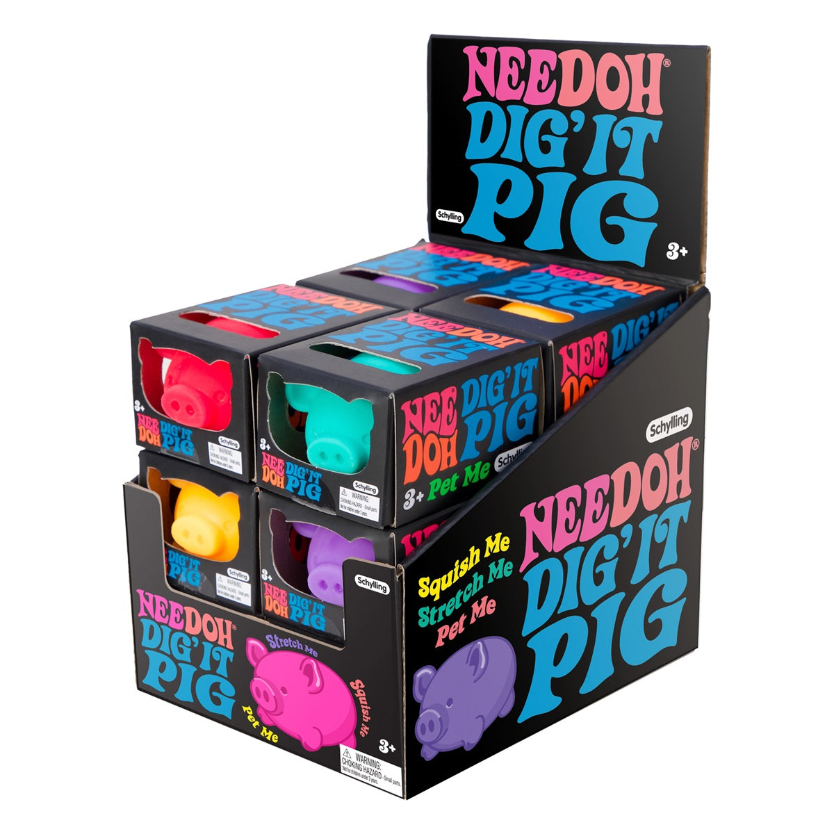 Nee Doh Dig It Pig from Nee Doh NZ stock babycity