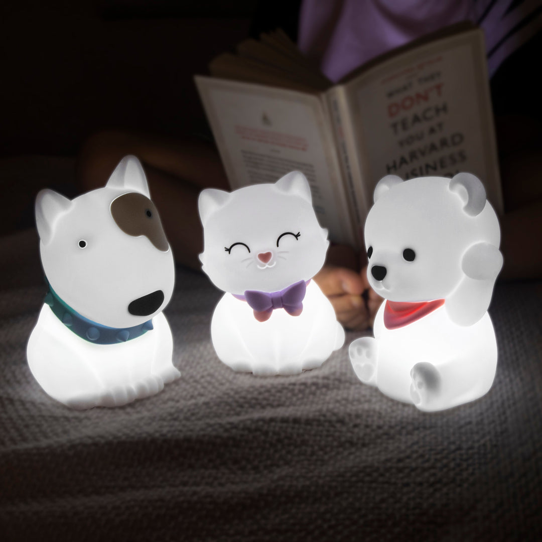 Squishy Cat Lulu USB Rechargeable Night Light