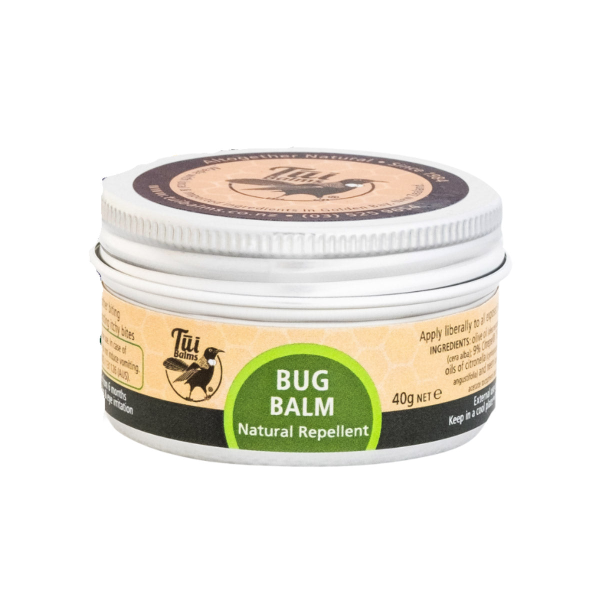 Tui Balms Bug Balm 40g 40g from Tui Balms NZ stock babycity