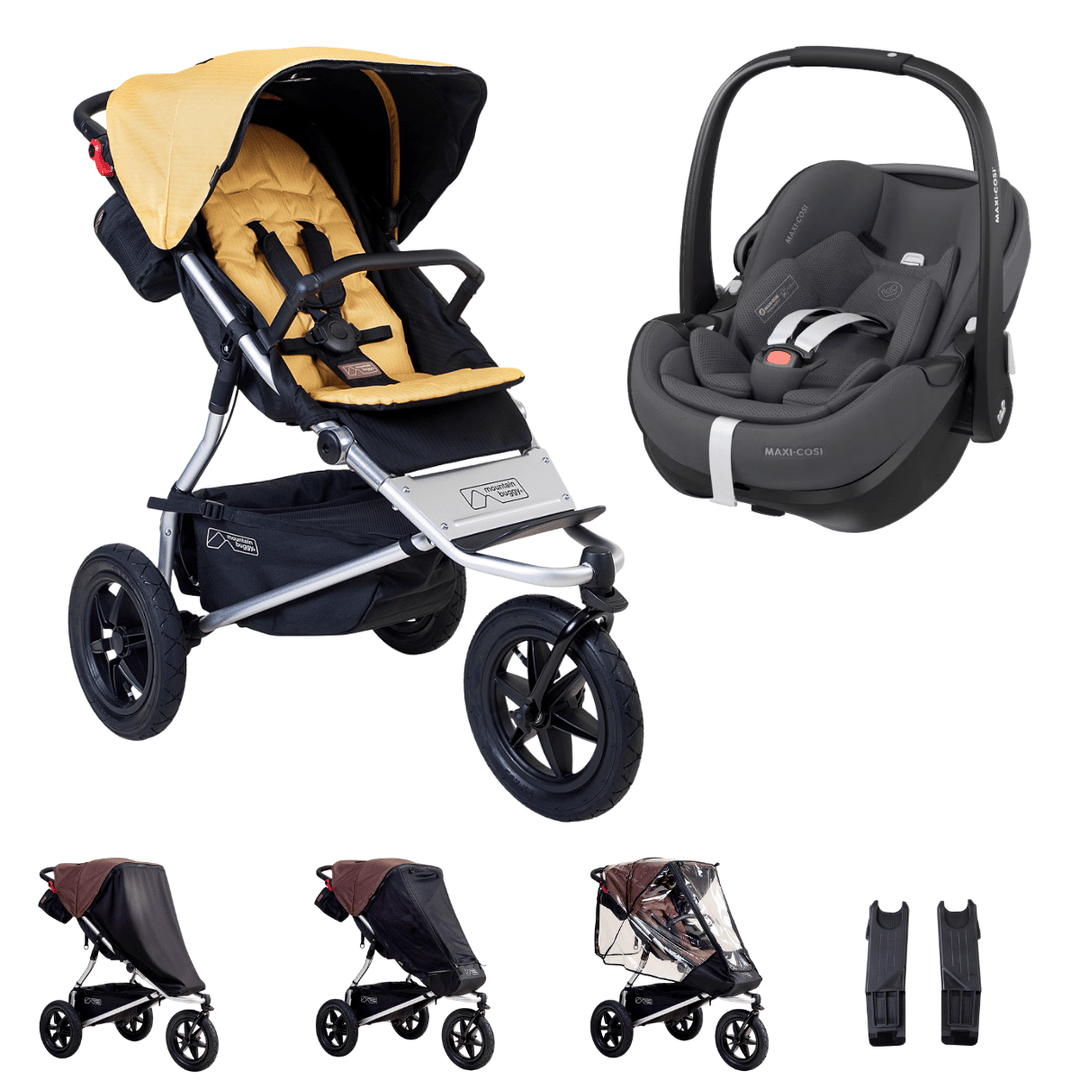Mountain Buggy® urban jungle™ + Maxi-Cosi Pebble 360 Pro² Travel Syste – babycity