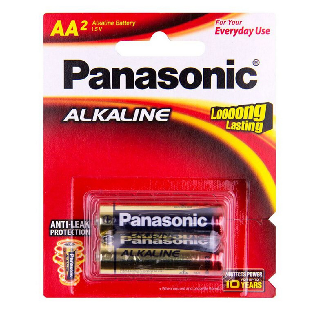 Panasonic Alkaline Battery Aa - 2 Pack