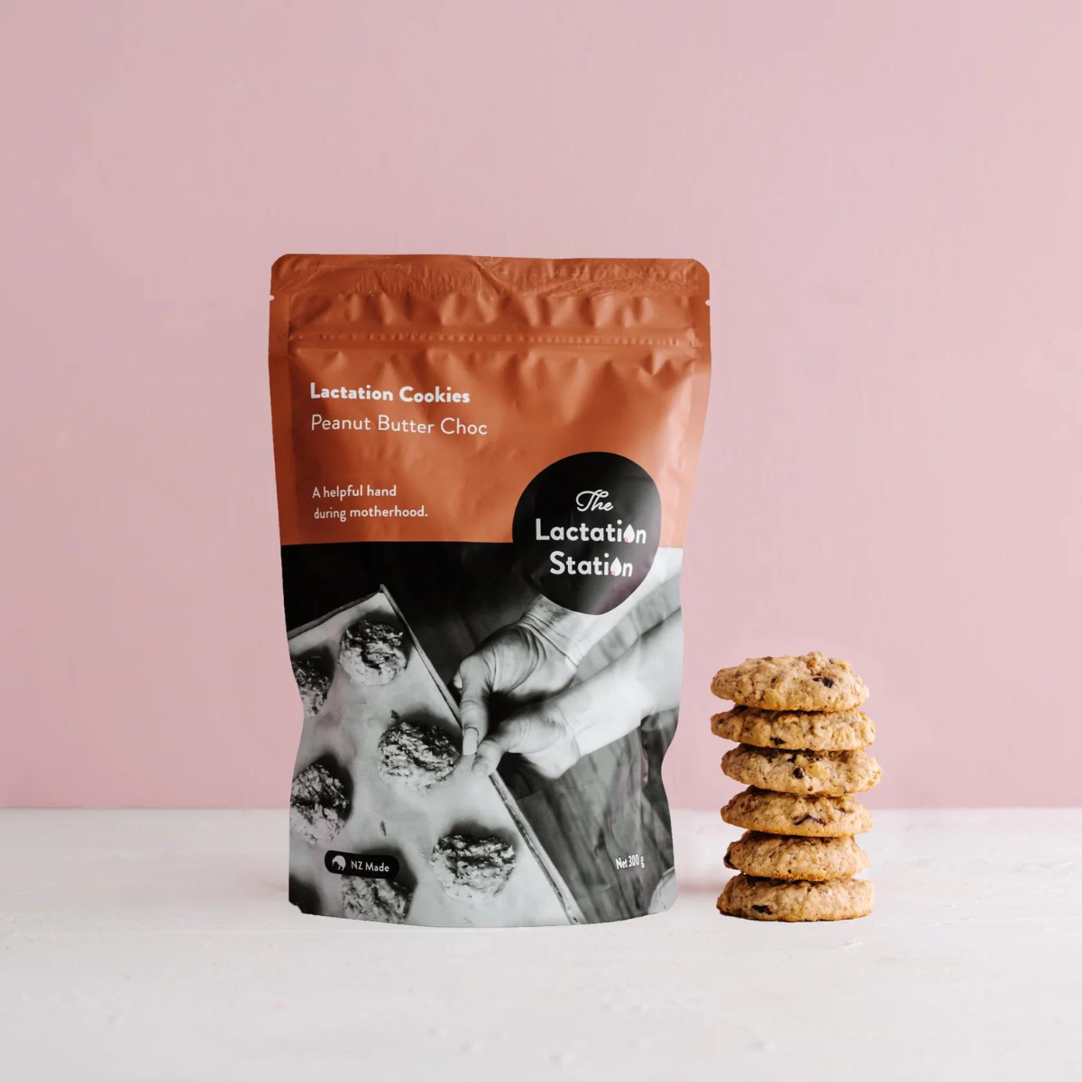 The Lactation Station Peanut Butter Choc Cookies from The Lactation Station NZ stock babycity