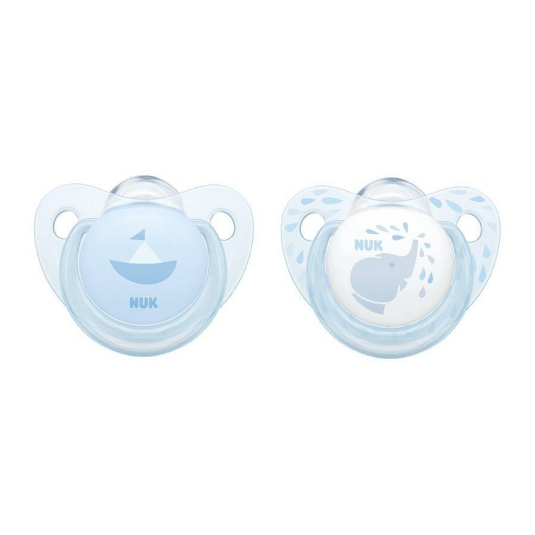 NUK Silicone Soother Size One - 2 Pack