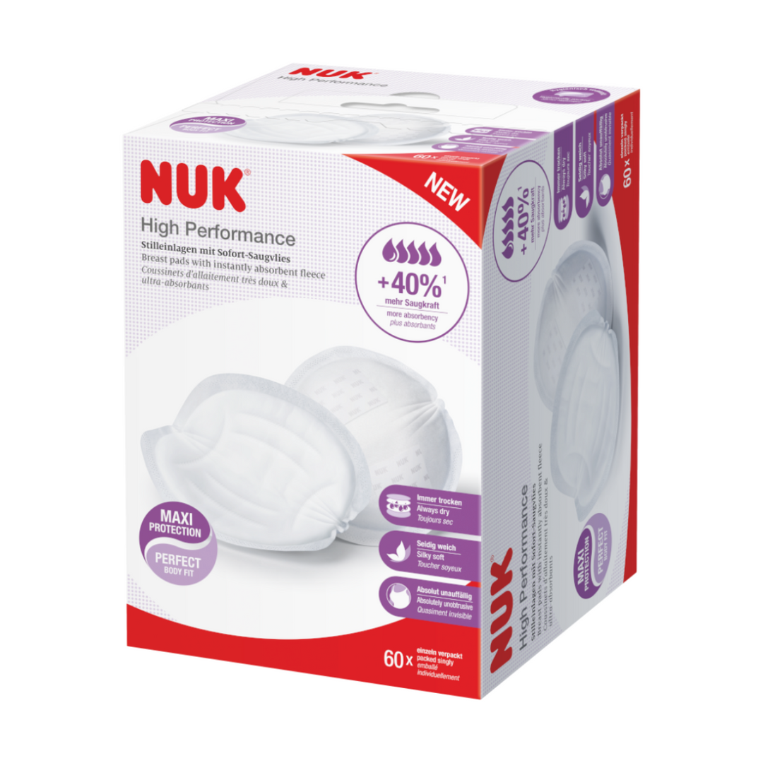 NUK High Performance Comfort Breast Pads - 30 Pack