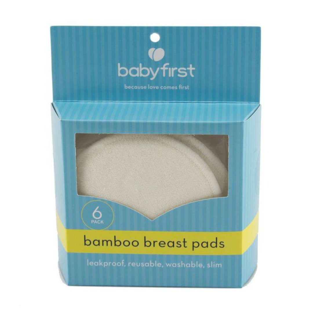 Baby First Bamboo Breast Pads - 6 Pack