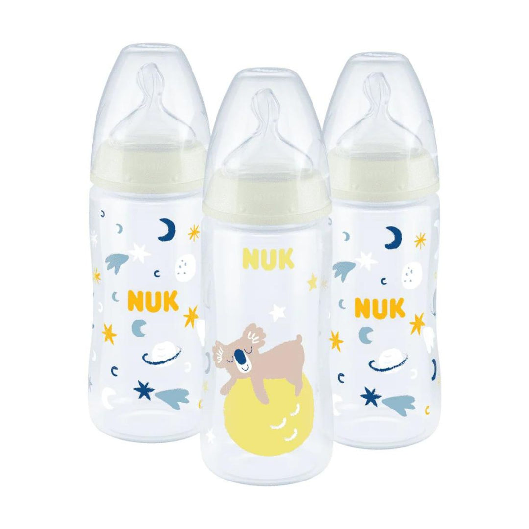 NUK First Choice Night Bottle 3 Pack