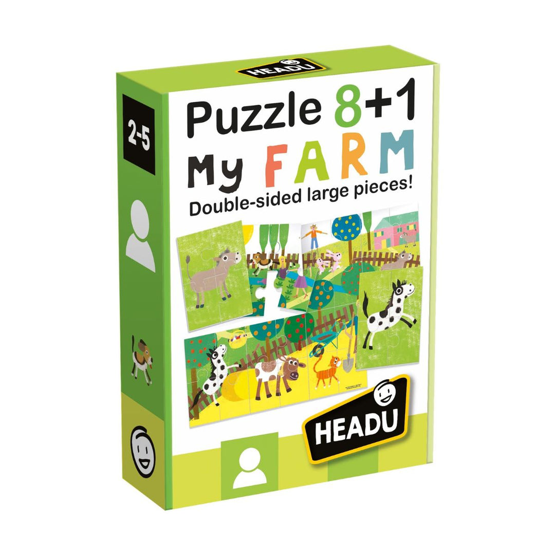 Headu Puzzle 8+1 My Farm