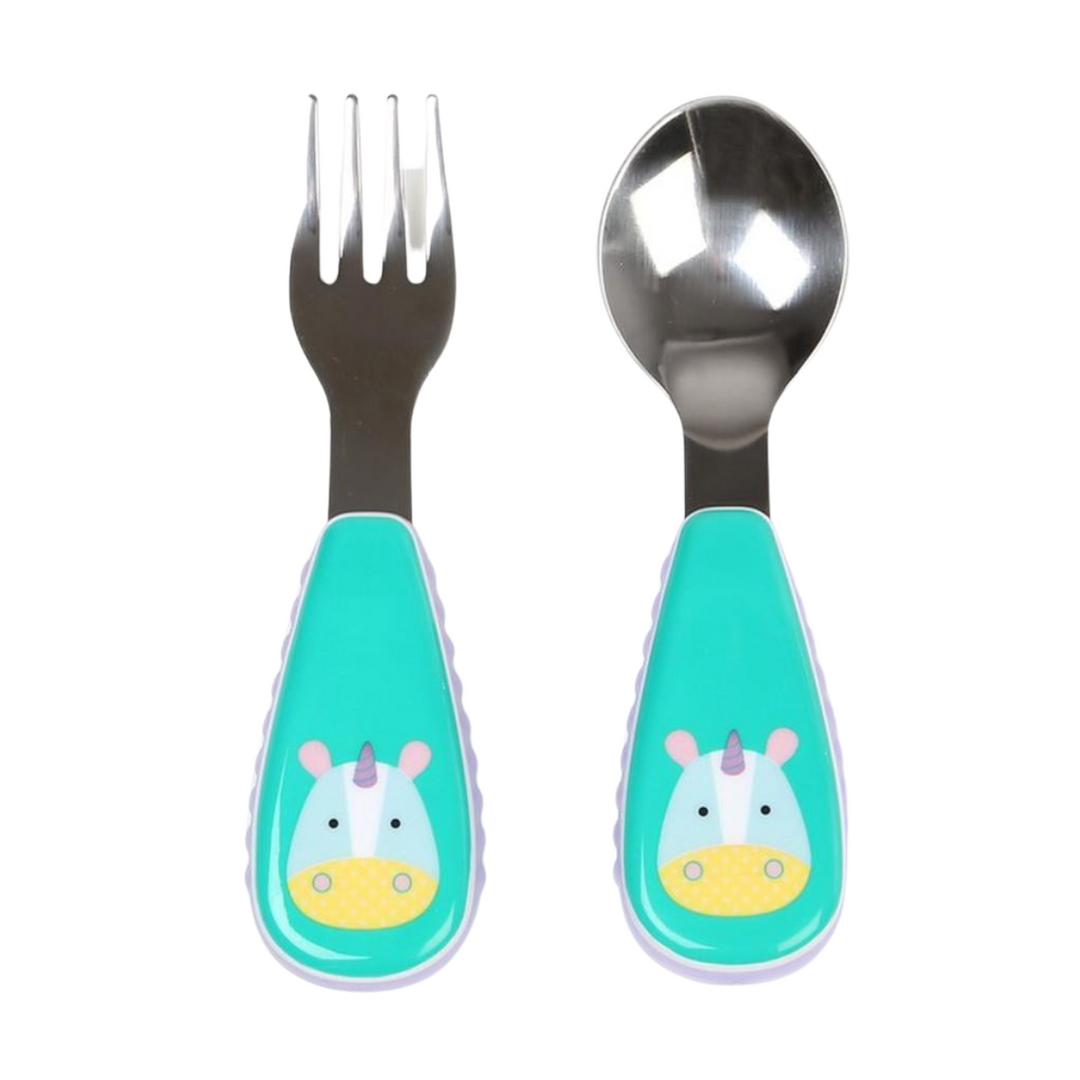 Skip Hop Zoo Fork And Spoon Set