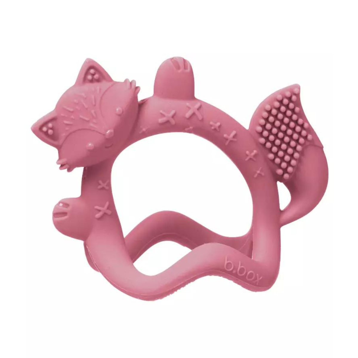 b.box Wrist Teether Blush from b.box NZ stock babycity