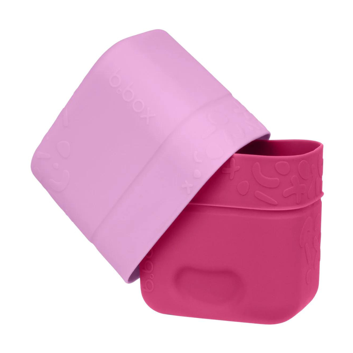b.box Silicone Snack Cups Berry from b.box NZ stock babycity
